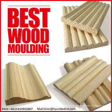Decorative wood moldings Solid wood mouldings Embossed wooden mouldings